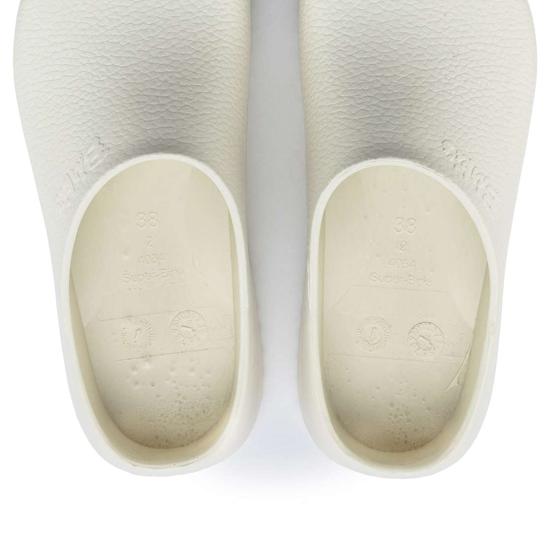 White Birkenstock Super-Birki Polyurethane Women's Clogs | HvTLahz3vVa