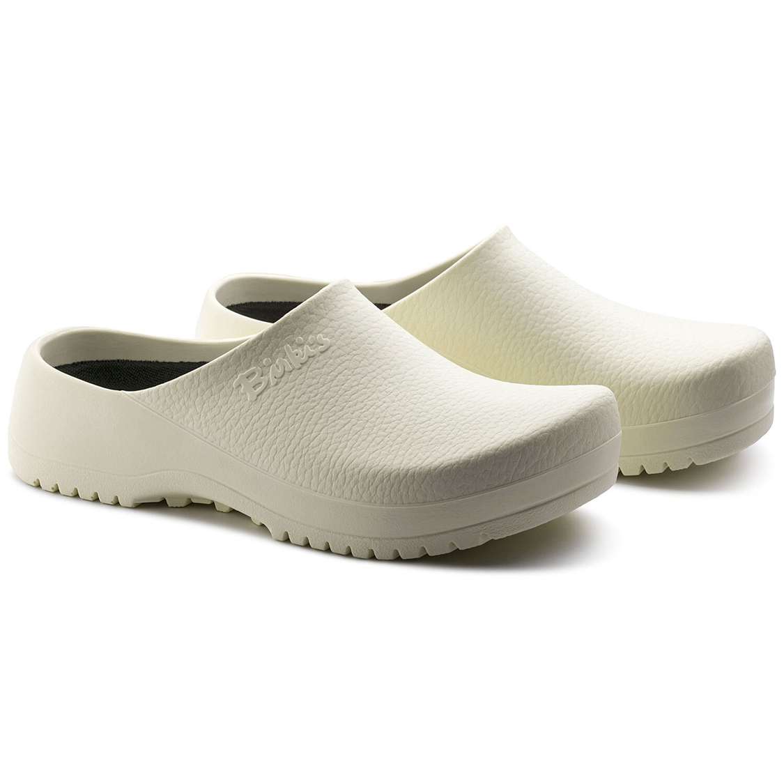 White Birkenstock Super-Birki Polyurethane Women's Clogs | kxJWqQhWRAm