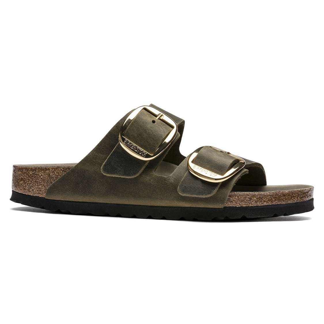 Yellow Birkenstock Arizona Big Buckle Oiled Leather Women's Two Strap Sandals | a8dty6tnVCj