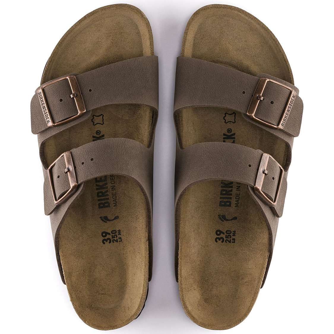 Yellow Birkenstock Arizona Birkibuc Men's Two Strap Sandals | InZfoQFRGHD