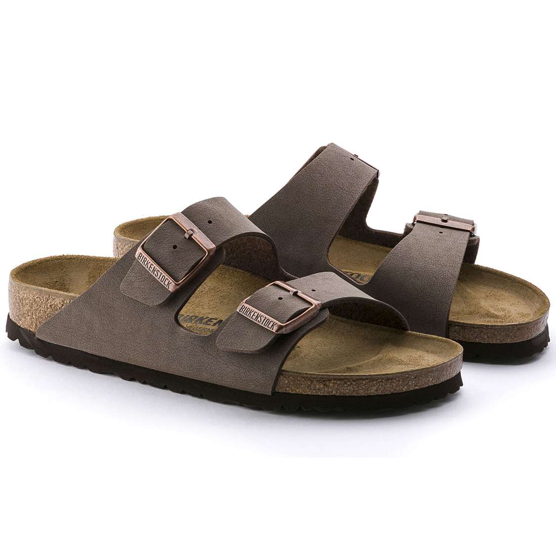 Yellow Birkenstock Arizona Birkibuc Men's Two Strap Sandals | InZfoQFRGHD