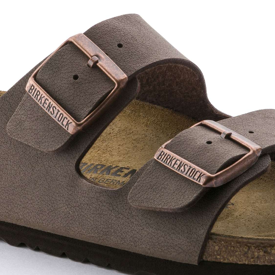 Yellow Birkenstock Arizona Birkibuc Men's Two Strap Sandals | InZfoQFRGHD