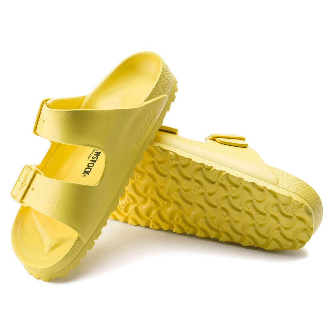 Yellow Birkenstock Arizona Essentials EVA Men's Water Friendly Sandals | I7m9Jq3wKEU