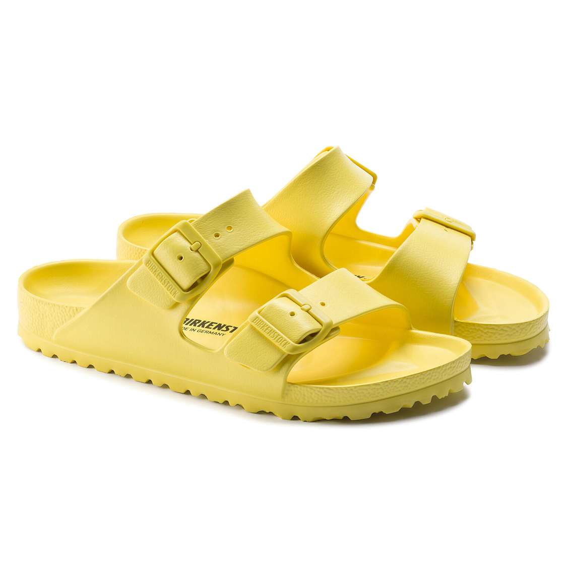 Yellow Birkenstock Arizona Essentials EVA Men's Water Friendly Sandals | I7m9Jq3wKEU