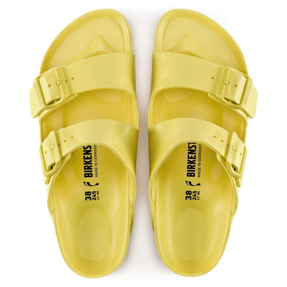 Yellow Birkenstock Arizona Essentials EVA Women's Water Friendly Sandals | gdwEMVDcumg