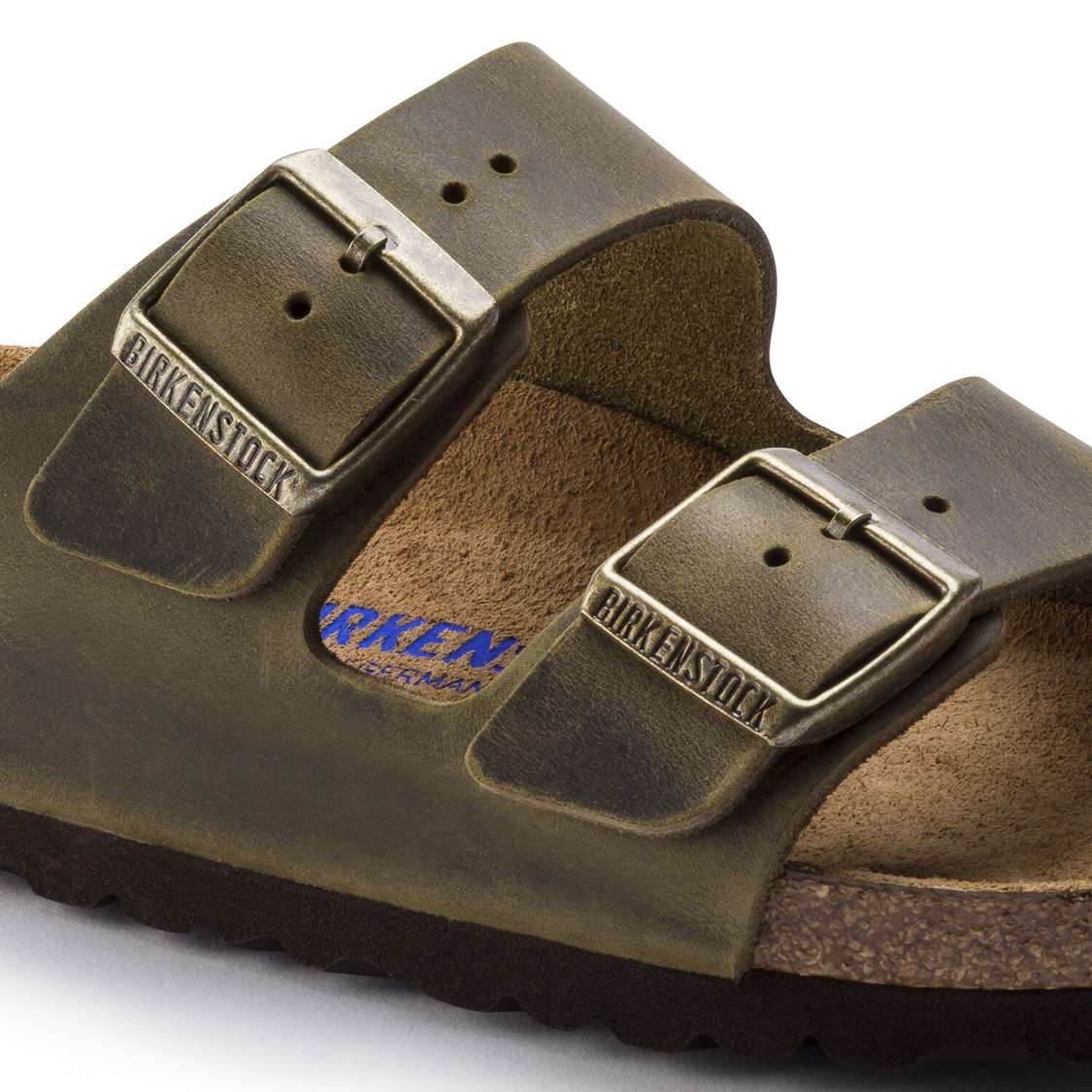 Yellow Birkenstock Arizona Soft Footbed Oiled Leather Women's Two Strap Sandals | 79Lk8UTxuve