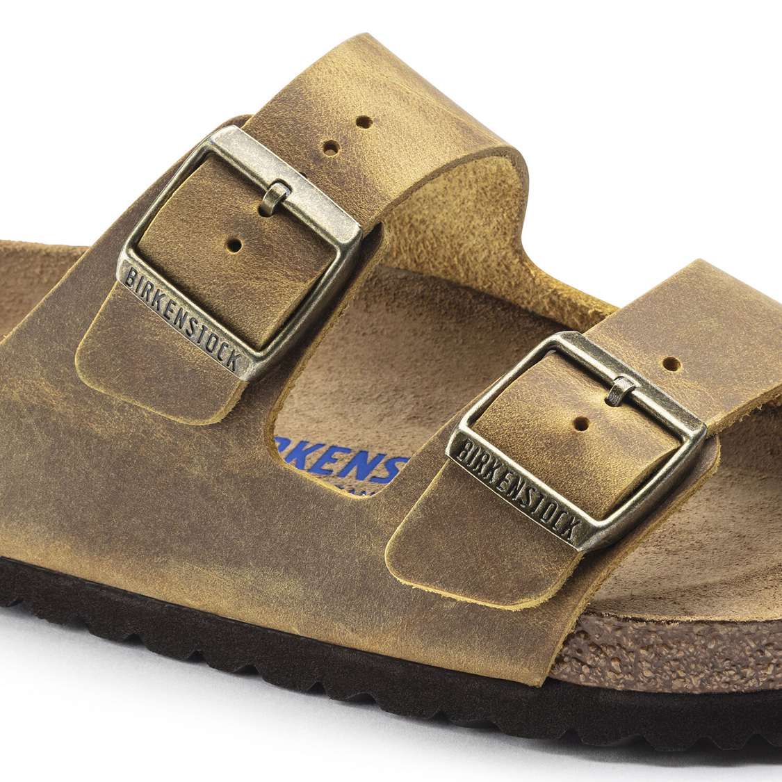 Yellow Birkenstock Arizona Soft Footbed Oiled Leather Men's Two Strap Sandals | HJhBETFvdg5