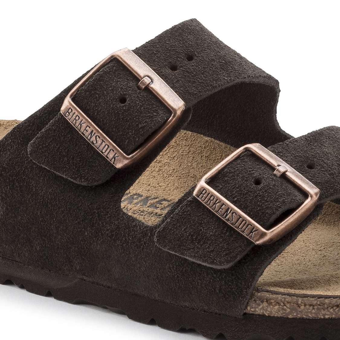 Yellow Birkenstock Arizona Suede Leather Men's Two Strap Sandals | Gn6fBKRerxT