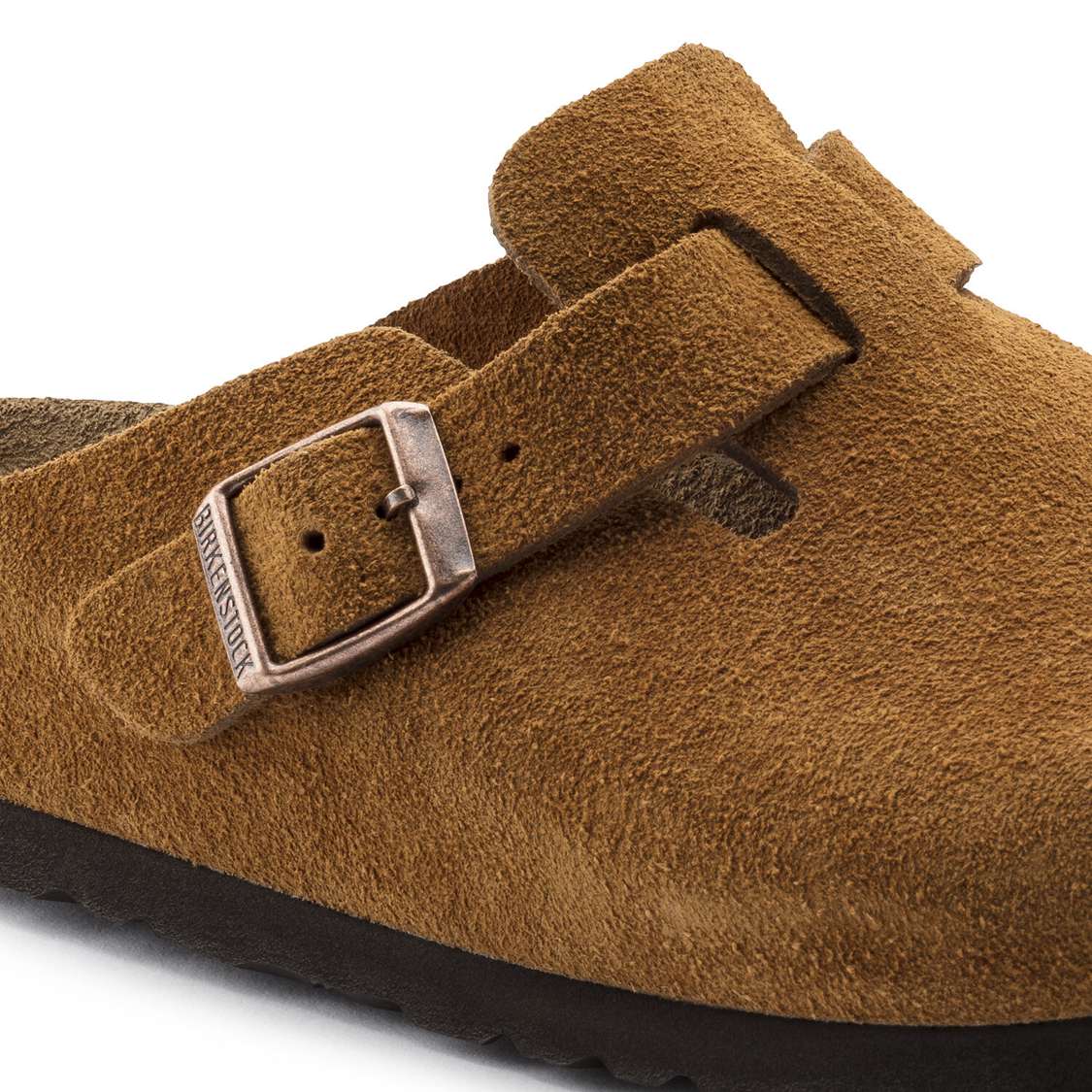 Yellow Birkenstock Boston Soft Footbed Suede Leather Men's Clogs | NWNorYTyOd9