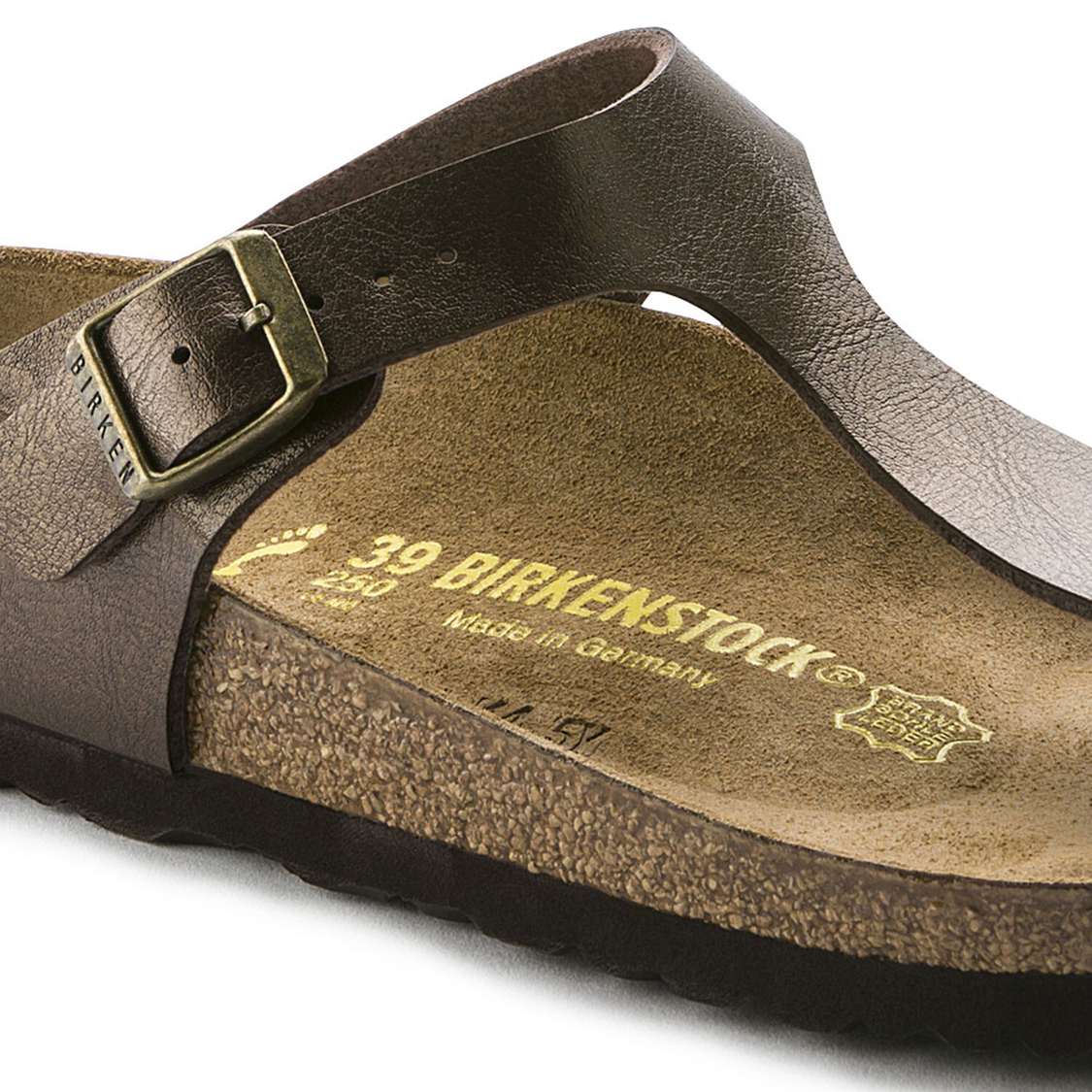 Yellow Birkenstock Gizeh Birko-Flor Women's Thong | Plyio339zCO