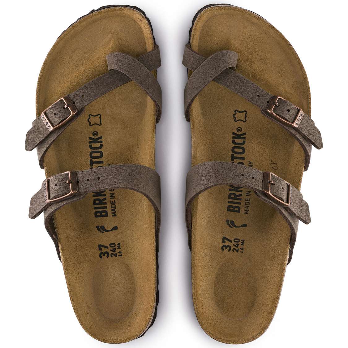 Yellow Birkenstock Mayari Birkibuc Men's Two Strap Sandals | Wfsnz9VI66f