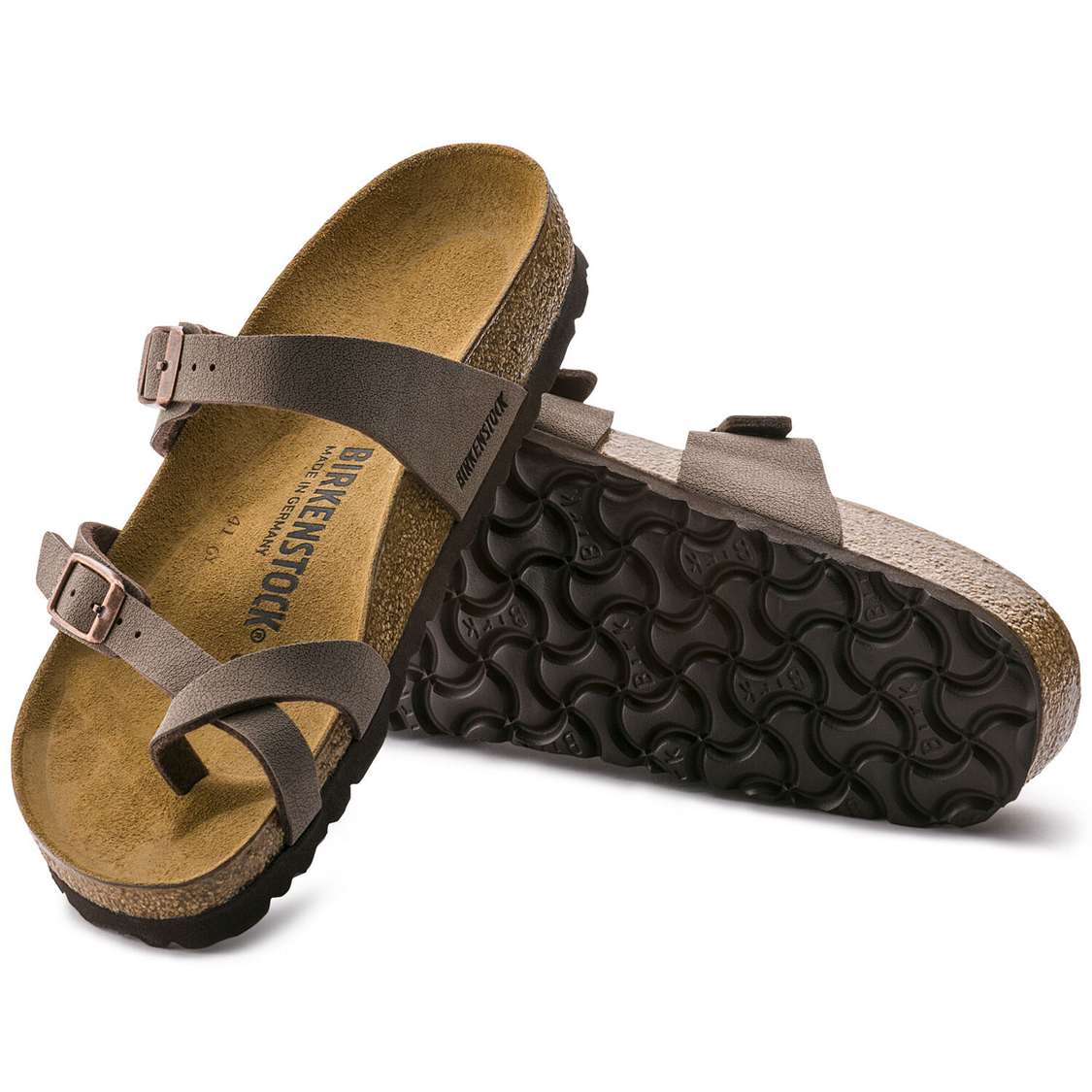 Yellow Birkenstock Mayari Birkibuc Women's Multi Strap Sandals | 9SBKTCnLajC