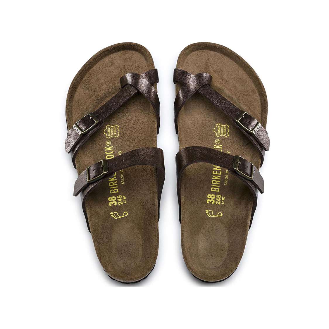 Yellow Birkenstock Mayari Birko-Flor Women's Thong | 1je2efhjEhb