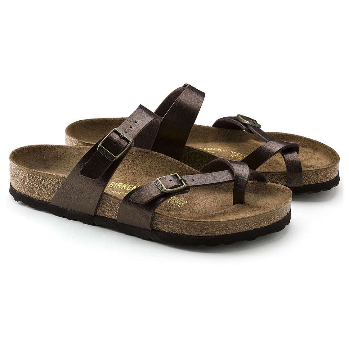 Yellow Birkenstock Mayari Birko-Flor Women's Thong | 1je2efhjEhb