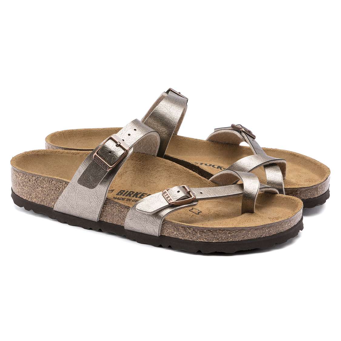 Yellow Birkenstock Mayari Birko-Flor Women's Two Strap Sandals | iE73v3jTy28