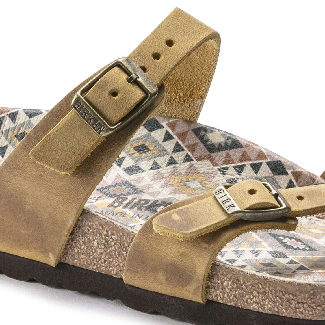 Yellow Birkenstock Mayari Oiled Leather Women's Multi Strap Sandals | ik6kAwzUgCl