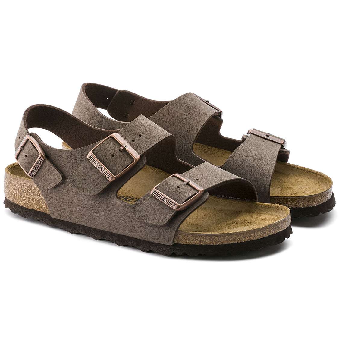 Yellow Birkenstock Milano Birkibuc Women's Multi Strap Sandals | SaBp9iLaWYg