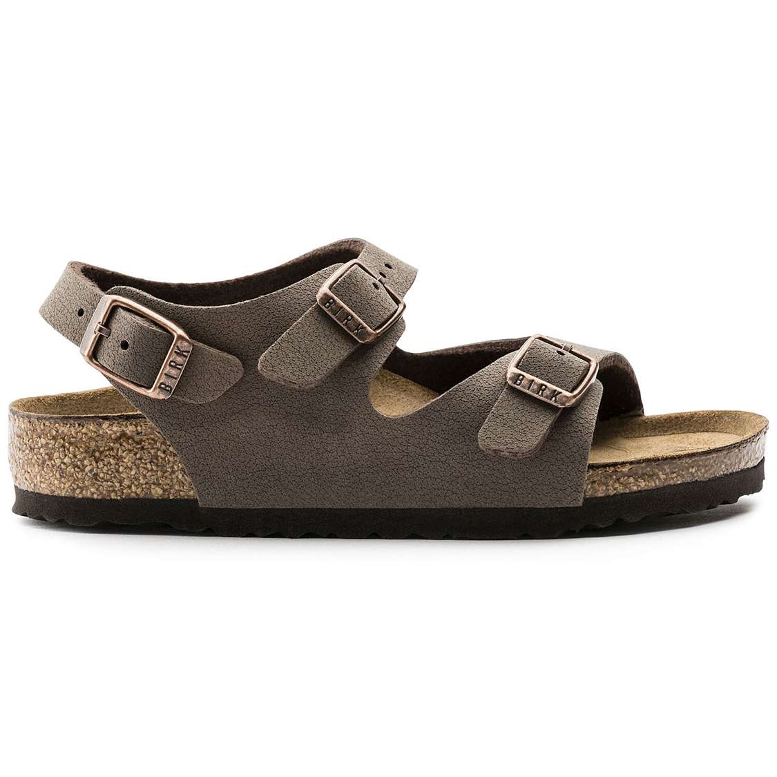 Yellow Birkenstock Roma Birkibuc Kids' Boys Sandals | HqKTbZk2Yep