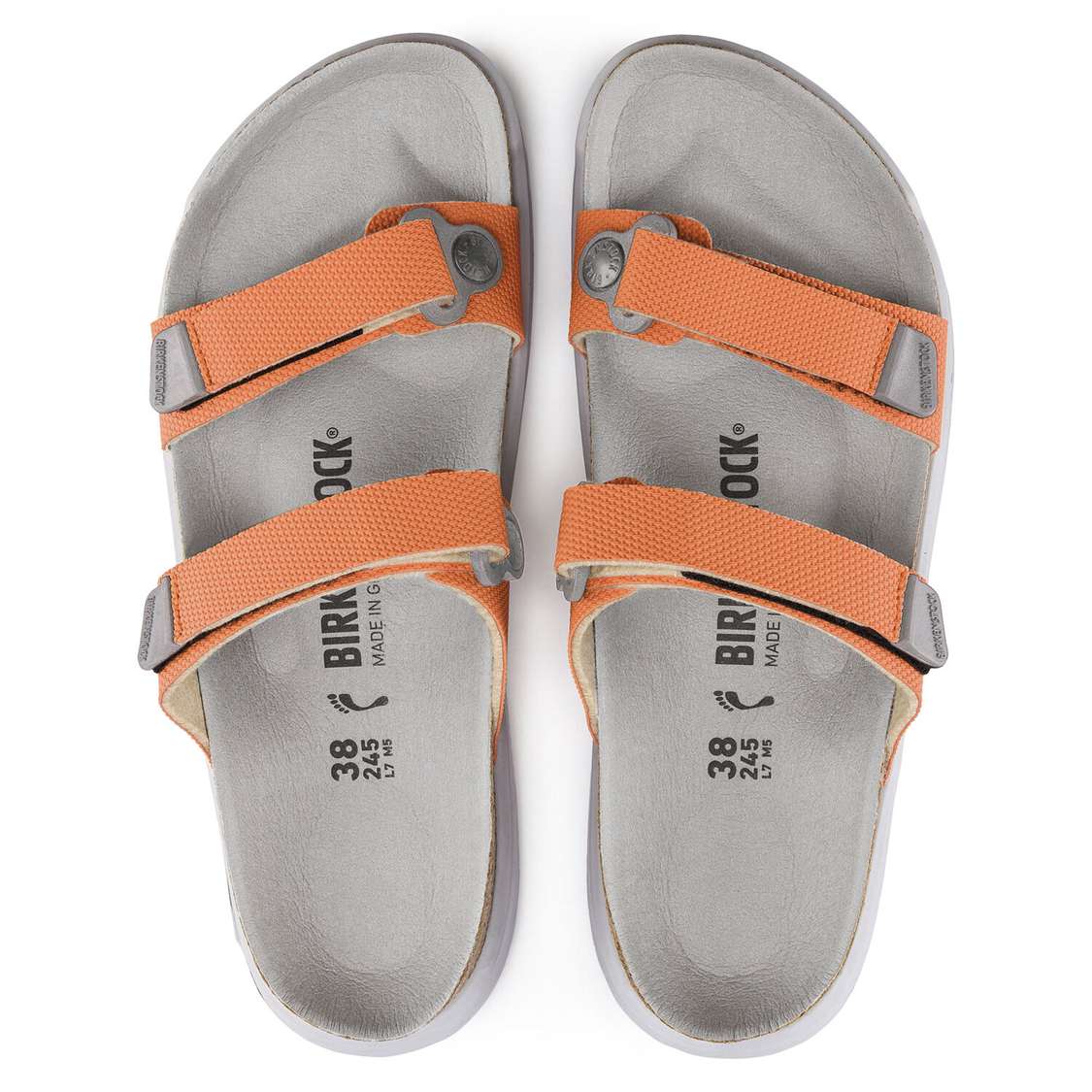 Yellow Birkenstock Sahara Birko-Flor Women's Two Strap Sandals | ZnTZuAmCE1g