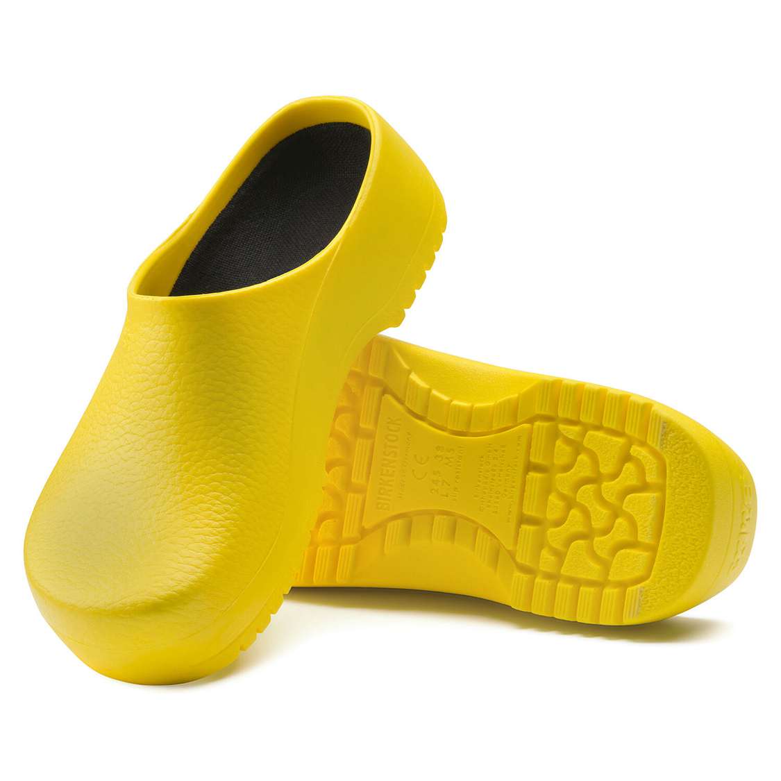 Yellow Birkenstock Super-Birki Polyurethane Men's Clogs | F8YQwJtcbCE