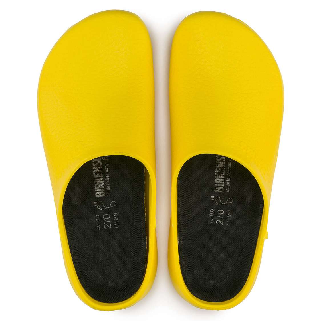 Yellow Birkenstock Super-Birki Polyurethane Men's Clogs | F8YQwJtcbCE