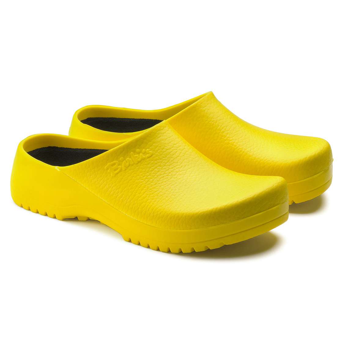 Yellow Birkenstock Super-Birki Polyurethane Men's Clogs | F8YQwJtcbCE