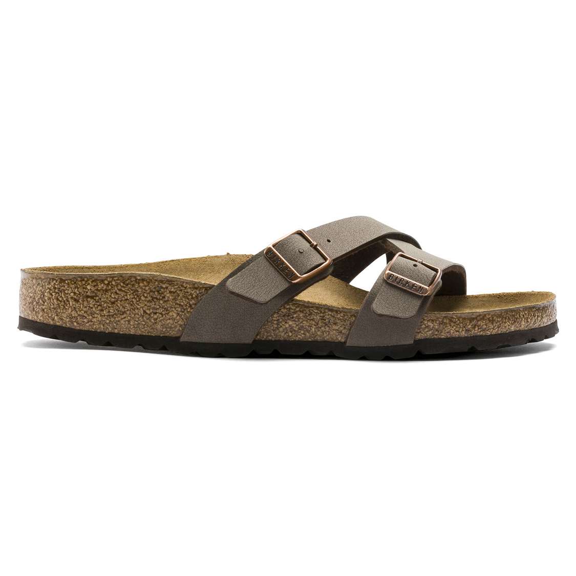 Yellow Birkenstock Yao Birkibuc Women's Two Strap Sandals | 646K7HYMVSK