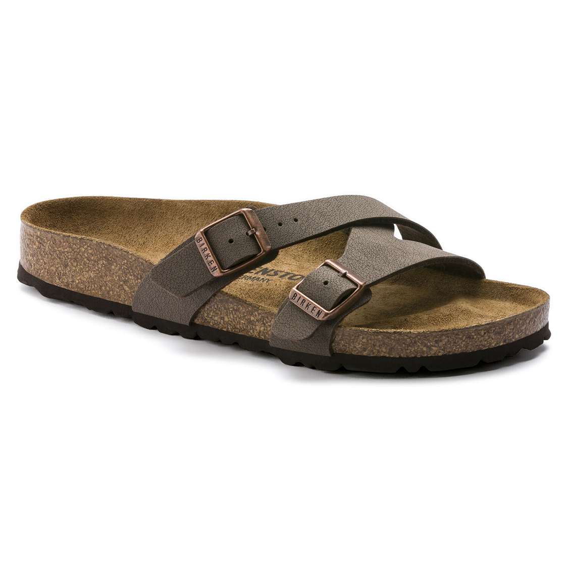 Yellow Birkenstock Yao Birkibuc Women\'s Multi Strap Sandals | 9zBnad2RP5N