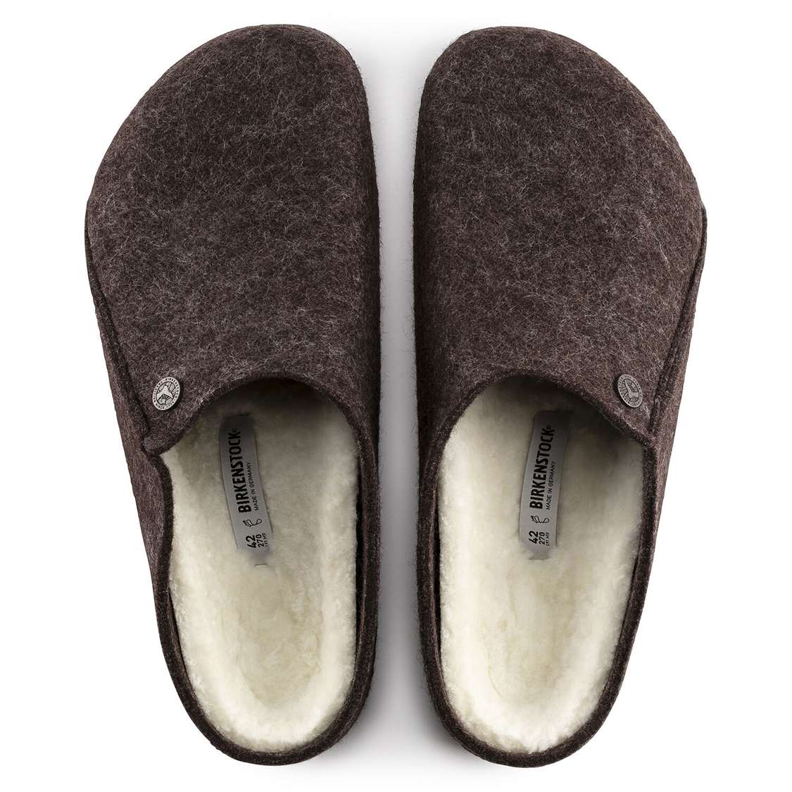 Yellow Birkenstock Zermatt Wool Felt Men's Clogs | cOX5A5zAnRP